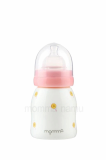 White porcelain baby feeding bottle